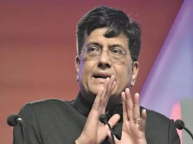 Union Minister Piyush Goyal calls for increasing Indias share in global trade to 10%