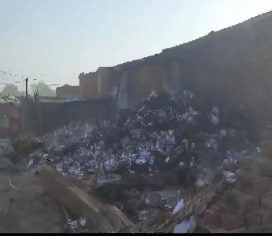 7 Dead after major fire breaks out in Shanties of Delhis Gokulpuri