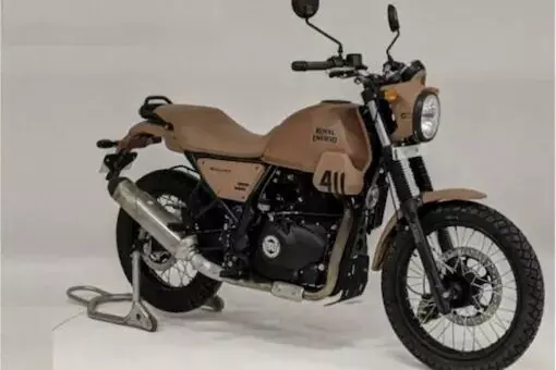 Royal Enfield Scram 411 motorcycle to launch today
