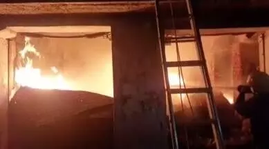 11 Killed in massive fire at Timber Godown in Telanganas Secunderabad