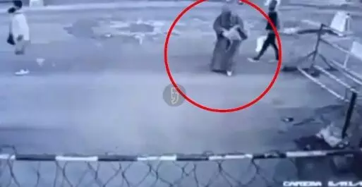 Caught On Camera: Burqa clad woman throws bomb at CRPF camp in J&Ks Sopore