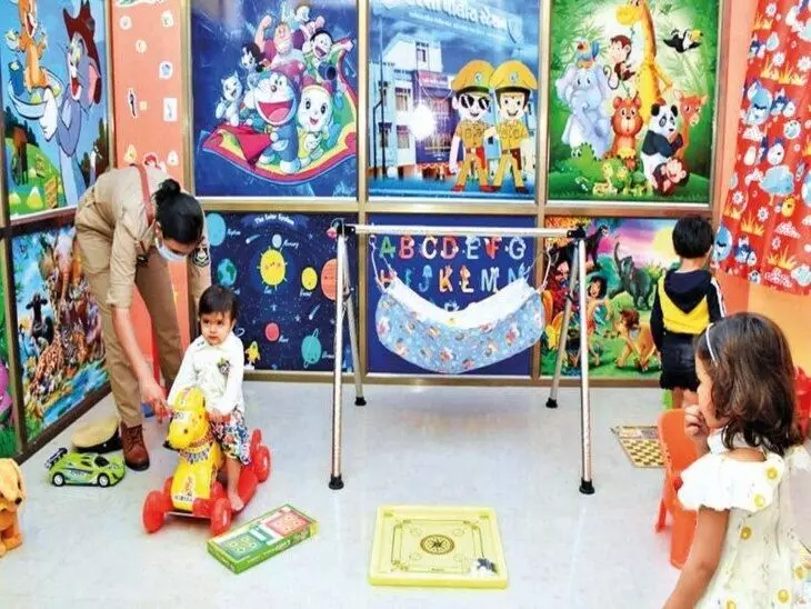 Vadodara: Child-friendly corners for kids of complainants, women staff created at every police station