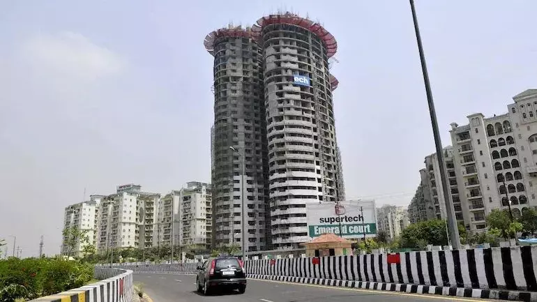 Supertech Twin Towers: Noida authority carries test blast ahead of actual demolition
