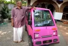 Kerala man makes electric vehicle that can run 60 km in just Rs 5 to counter rising fuel prices