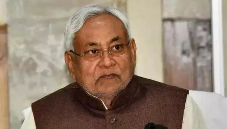 Bomb hurled near Bihar CM Nitish Kumars Jansabha site in Nalanda