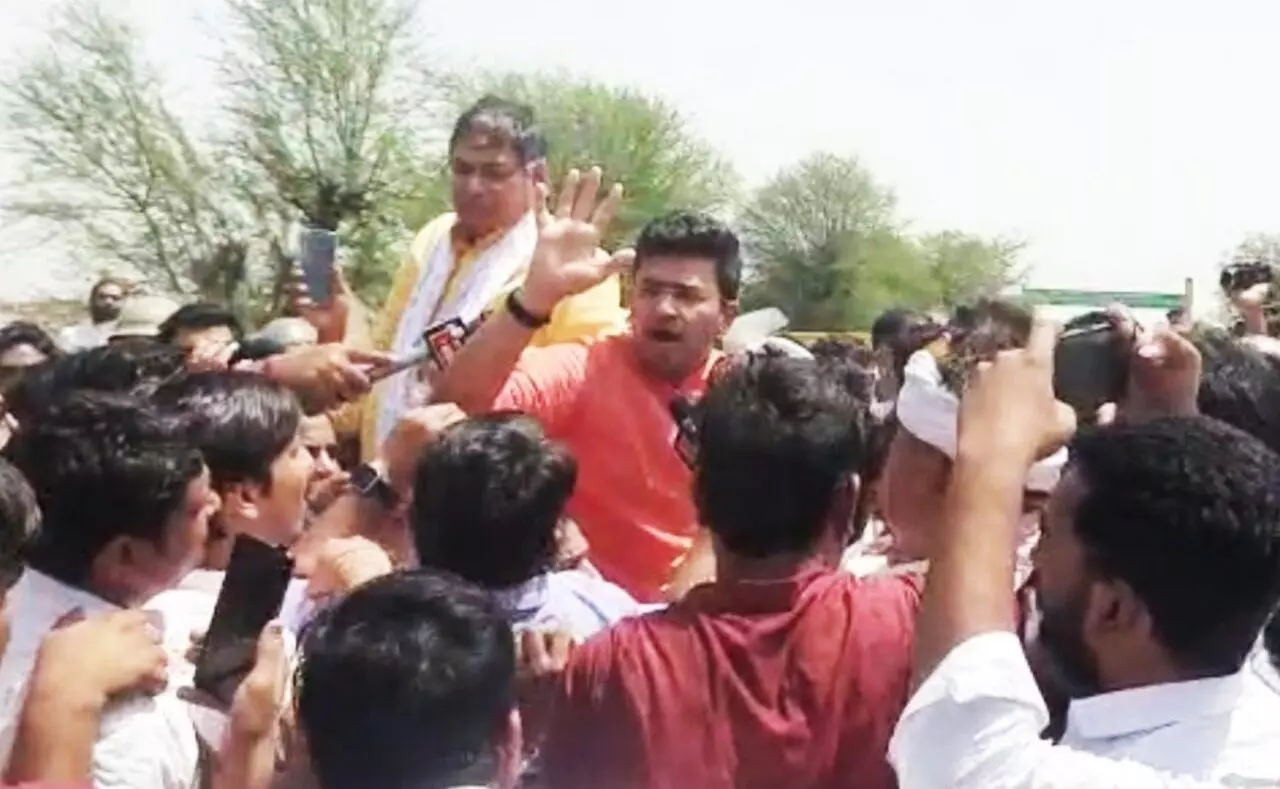 Tejasvi Surya, others stopped from visiting violence-hit Karauli in Rajasthan