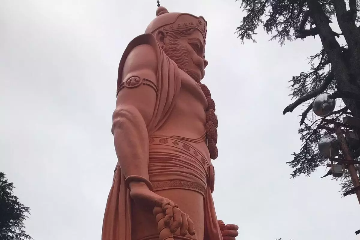 PM Modi to unveil 108-feet statue of Lord Hanuman at Morbi in Gujarat today on occasion of Hanuman Jayanti