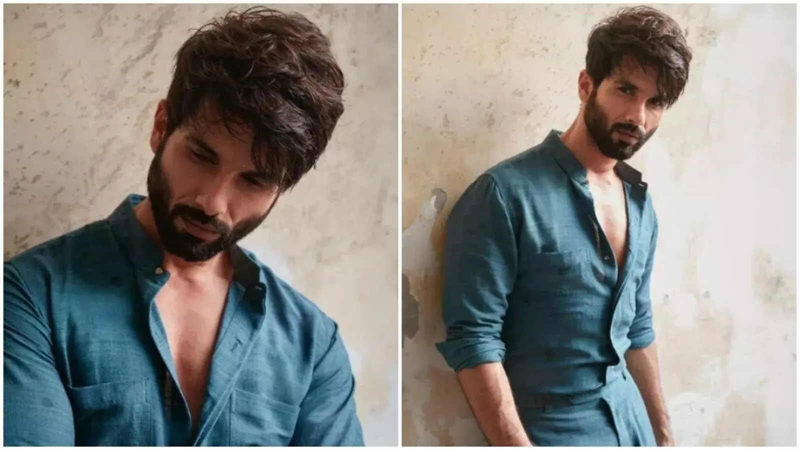 Snippets of Shahid Kapoors moody mornings in blue