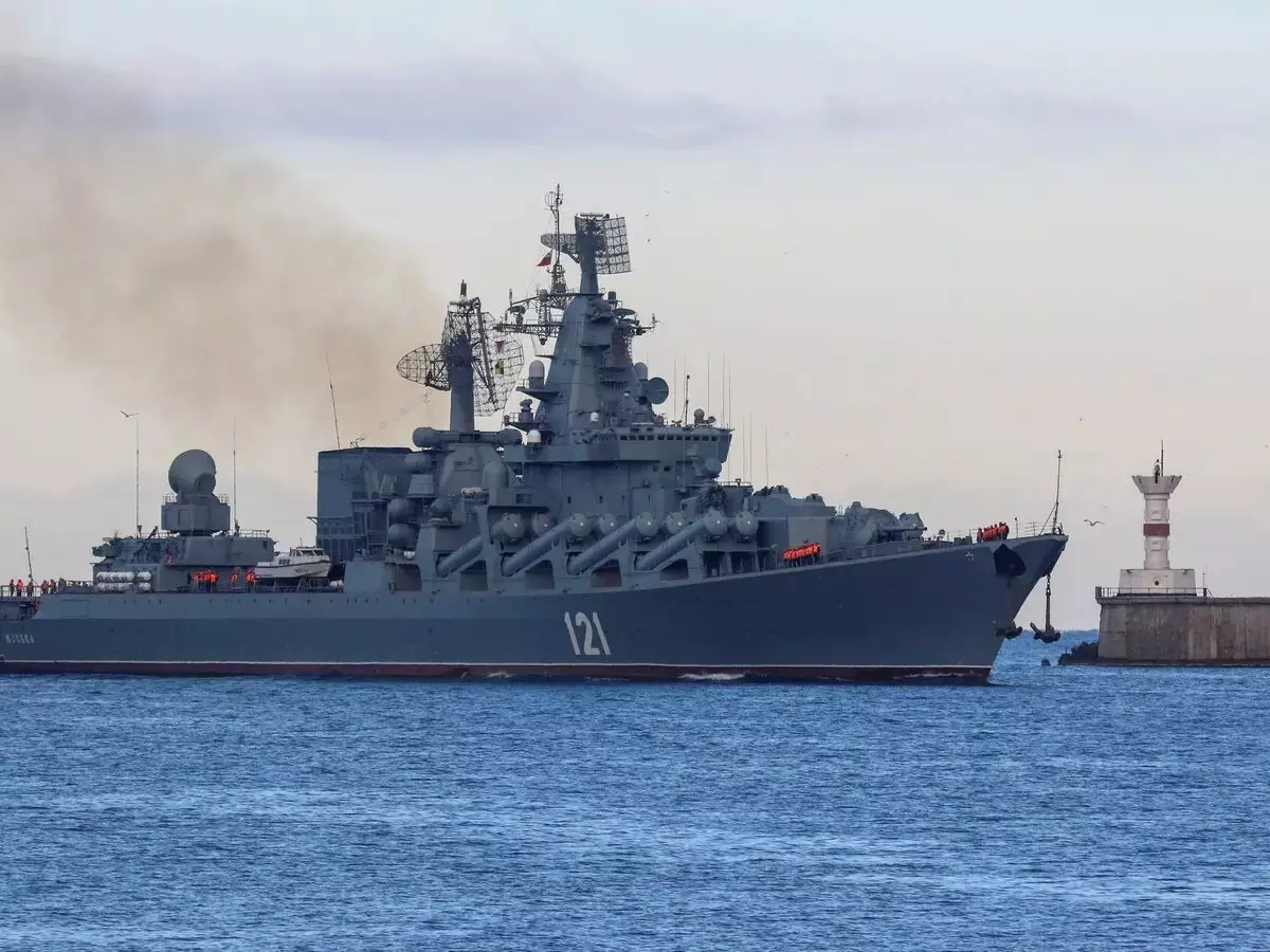 Russia says one sailor died, 27 missing after Moskva missile cruiser sank