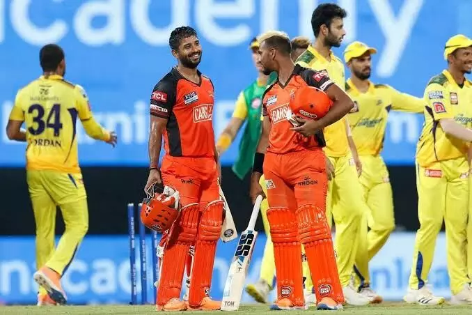 IPL 2022: Sunrisers Hyderabad to lock horns with Chennai Super Kings today