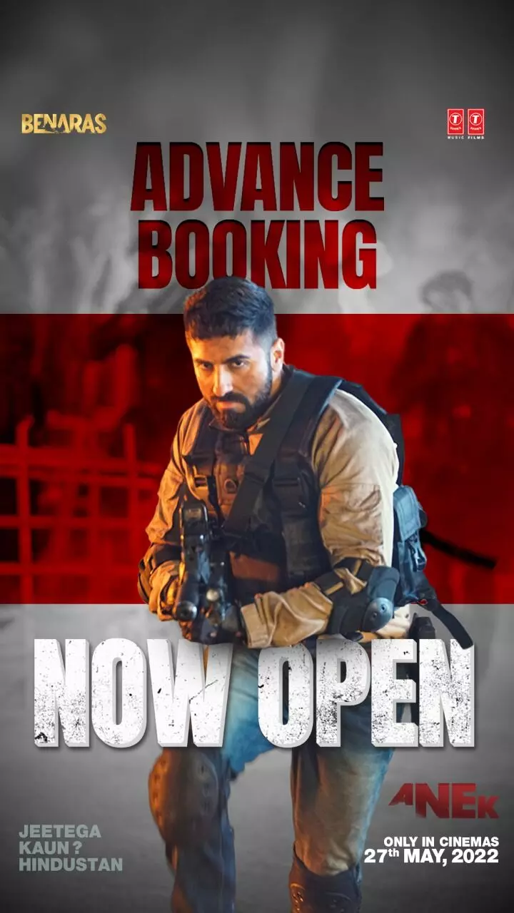 The advance booking of Ayushmann Khurranas Anek open now!
