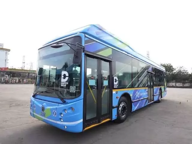 Delhi CM Arvind Kejriwal flags off 150 electric buses; free travel for 3 days