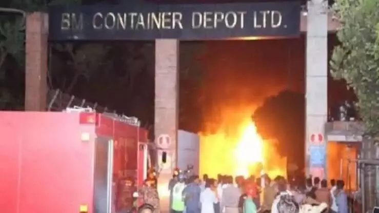 40 killed in fire at Bangladesh chemical container depot