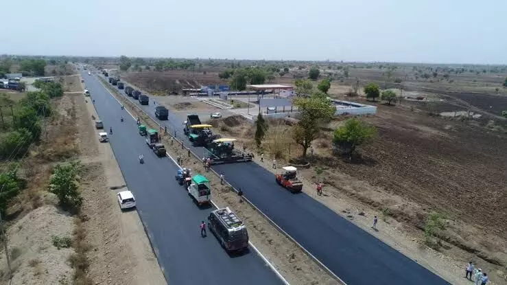 NHAI creates Guinness World Record by continuously laying 75 km of bituminous lane on NH 53