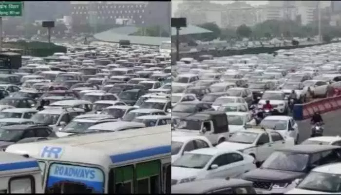 Traffic snarls in Delhi-NCR amid Bharat Bandh call over Agnipath scheme
