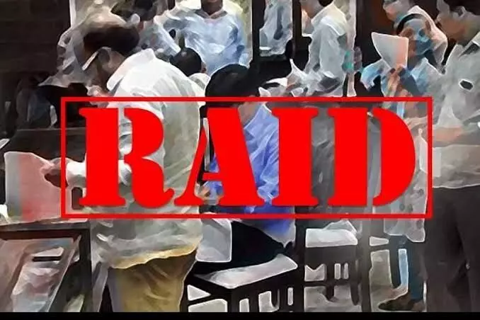 I-T raids on educational institutions in Bengaluru