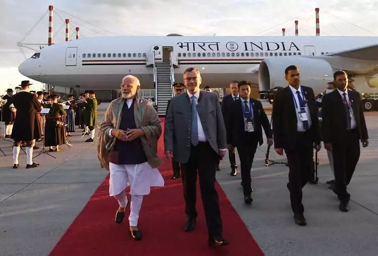 PM Modi arrives in Germany; to attend G7 Summit at Schloss Elmau