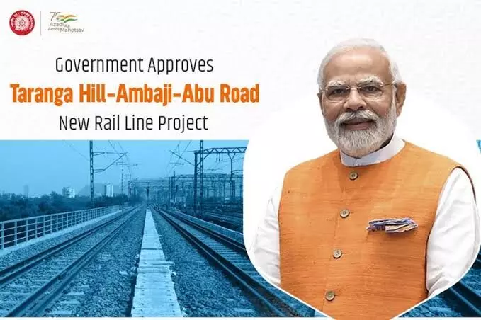 PM Modi says Taranga Hill-Ambaji-Abu Road rail line will boost connectivity, cabinet approves construction
