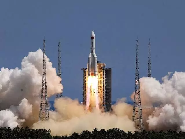 Chinese Space rocket debris crashes back to earth over Indian Ocean