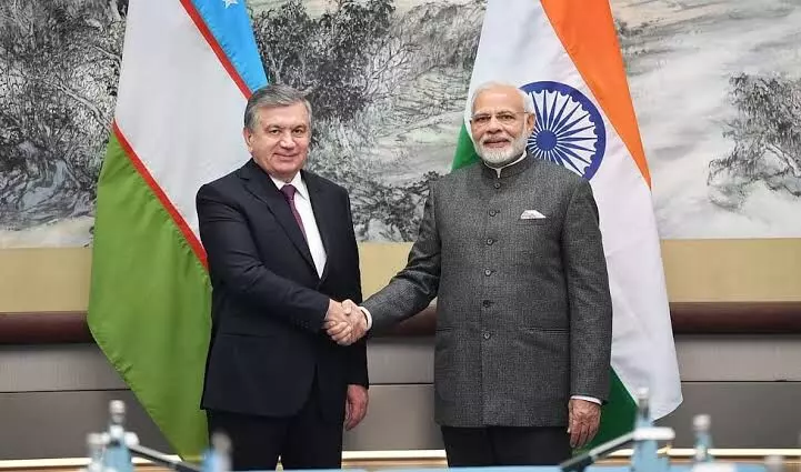 PM Modi on a two-day visit to Uzbekistan to attend SCO Summit