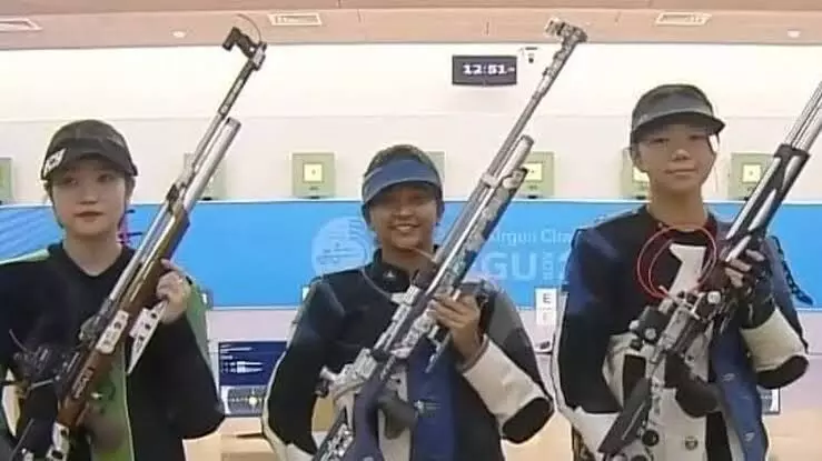 Asian Airgun Championship: Indias Mehuli Ghosh bags Gold medal in Daegu, South Korea