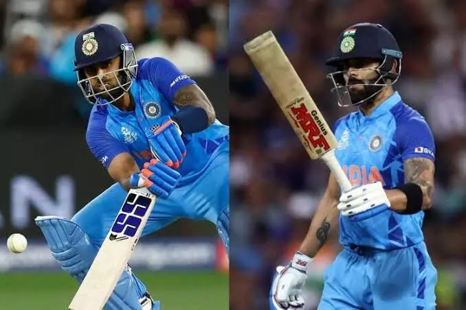Kohli, Suryakumar named in Most Valued Team of 2022 T20 World Cup