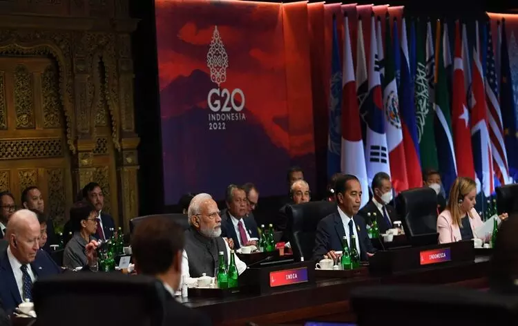 PM Modi holds brief discussions with world leaders at G-20 Summit in Bali
