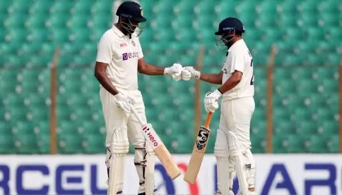 IND vs BAN: India all out for 404 runs in their first innings against Bangladesh