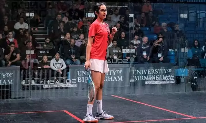 Anahat Singh clinches Girls U-15 squash title at British Junior Open tournament in Birmingham