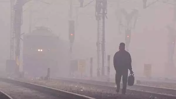 Indian Railways: Over 15 trains delayed by upto 8 hours as Delhi faces fresh cold wave