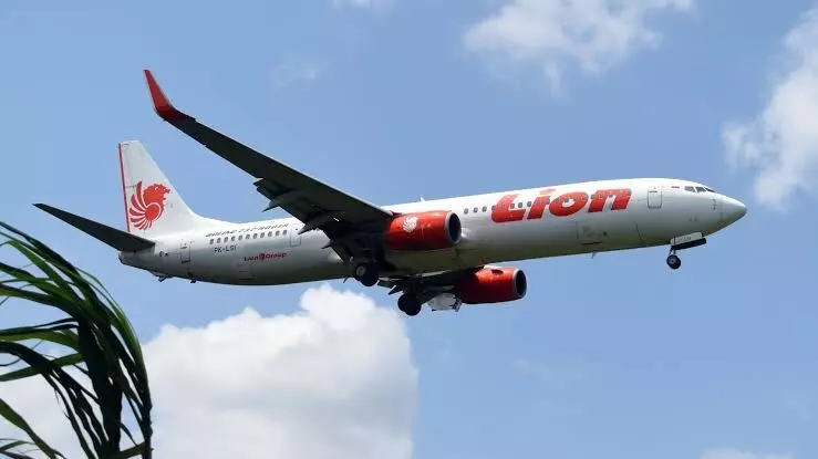 Lion Air Boeing 737 aircraft collides with airport terminal during take off
