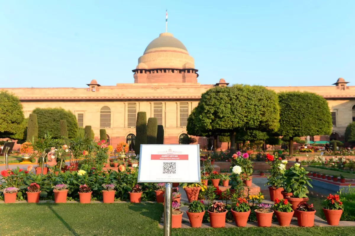 Udyan Utsav 2023 : President Droupadi Murmu to grace opening of Gardens of Rashtrapati Bhavan