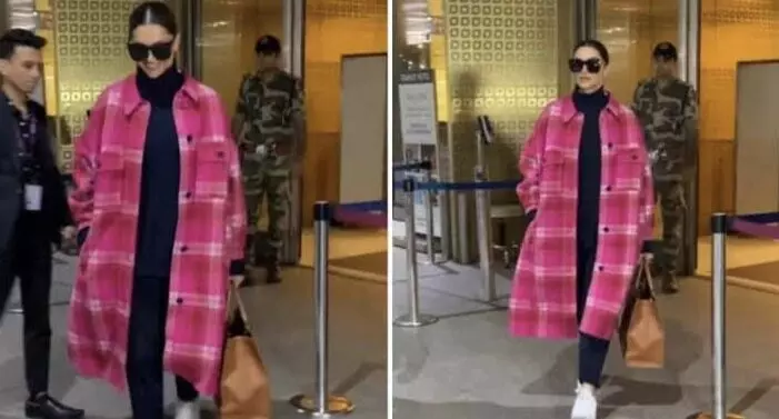 Deepika Padukone’s oversized trench coat is the ultimate airport fashion goal