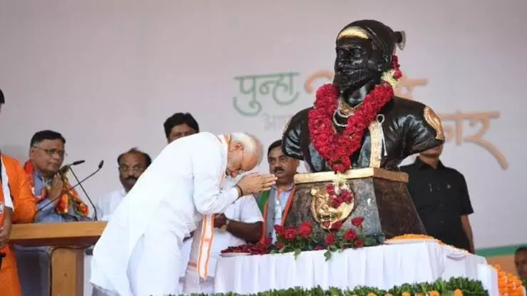 PM Modi pays homage to Chhatrapati Shivaji Maharaj on his birth anniversary