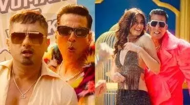 Akshay Kumar, Honey Singh recreate Selfiee song Kudi Chamkeeli on private jet