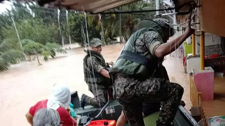 Over 26,000 evacuated as floods hit Malaysia again; 1 dead