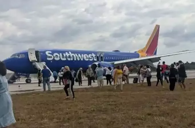 Southwests Boeing 737 max 8 plane suffers engine fire