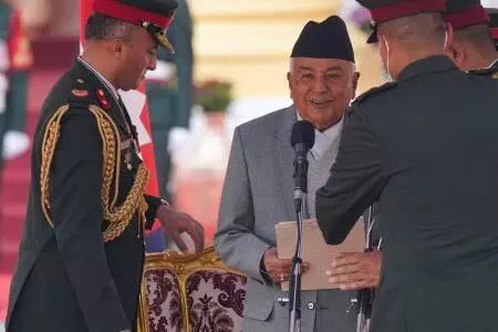 Nepali Congress leader Ram Chandra Paudel sworn in as President of Nepal