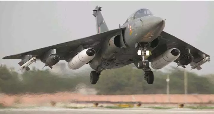 DRDO successfully conducts flight test of indigenous Power Take off Shaft on LCA Tejas in Bengaluru