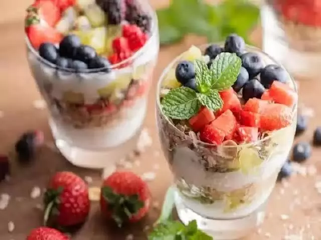 Fruit and Mint Custard Recipe: Be it kids or adults, everyone will love this recipe
