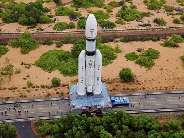 ISRO launches Indias largest LVM3 rocket carrying 36 OneWeb satellites