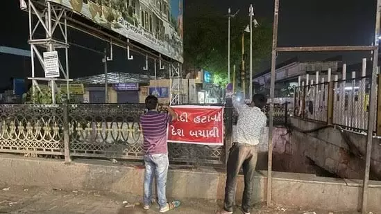 Ahmedabad: 8 people arrested in Gujarat over ‘Modi Hatao, Desh Bachao’ posters