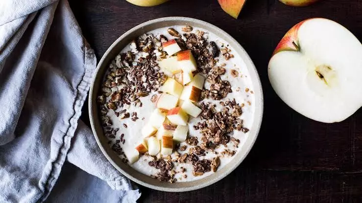 Apple Peanut Butter Bowl Recipe: Delightful smoothie bowl made with the goodness of proteins