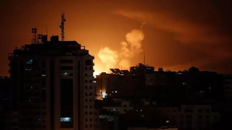 Israel strikes Lebanon, Gaza following major rocket attack