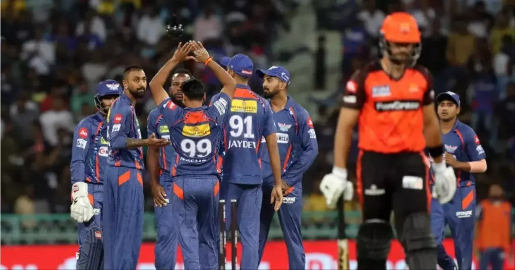 IPL: Lucknow Super Giants beat Sunrisers Hyderabad by 5 wickets