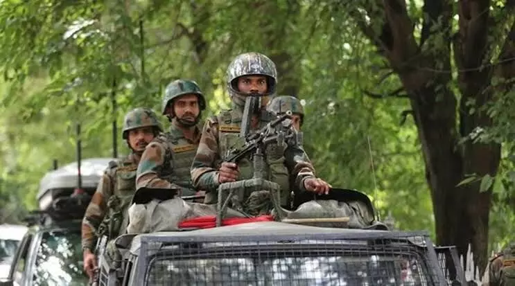 Army troops foil infiltration bid along the LoC in Poonch district of Jammu and Kashmir