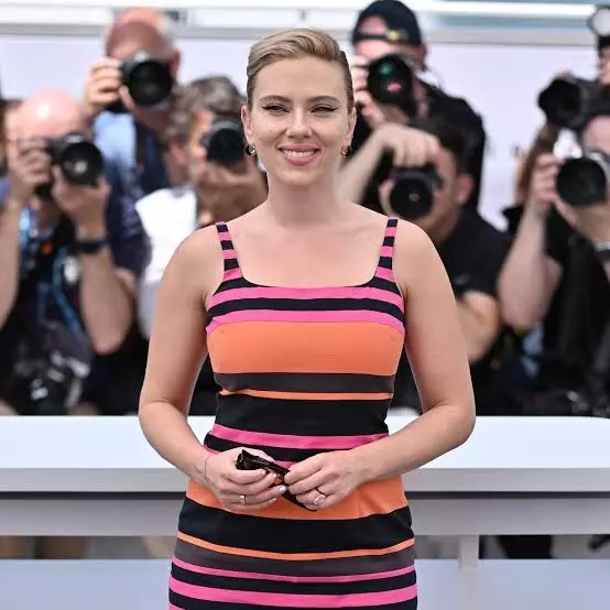 Scarlett Johansson’s colorful cannes dress is plucked from 2011