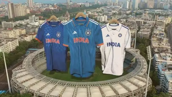 New Indian cricket team jersey available on Adidas website