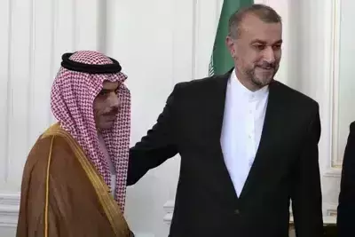 Saudi foreign minister Prince Faisal bin Farhan visits Iran to re-establish diplomatic ties