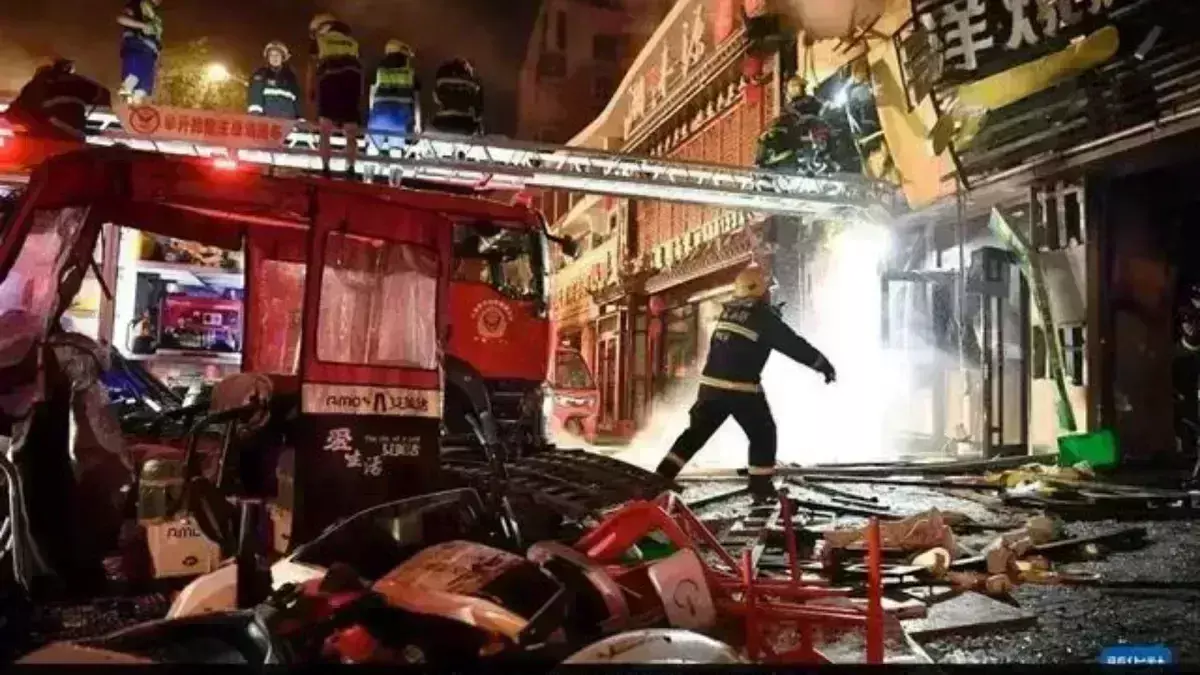 31 killed in massive explosion at barbecue restaurant in China